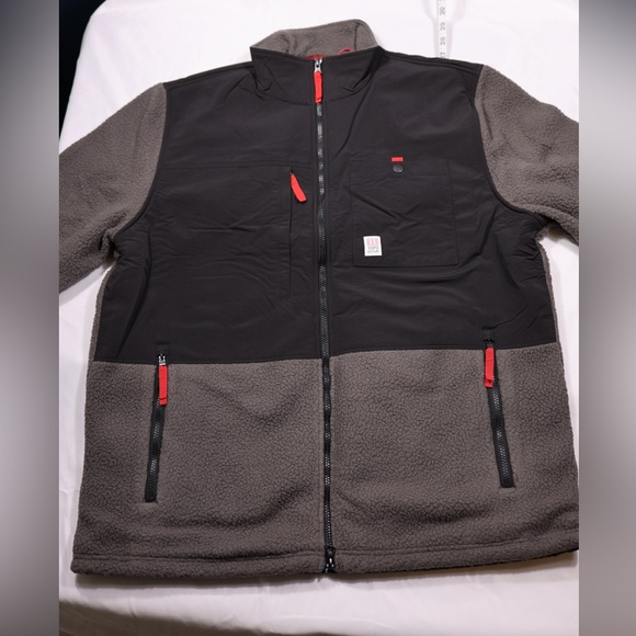 Topo Designs Mens Subalpine Fleece Jacket - Picture 7 of 7